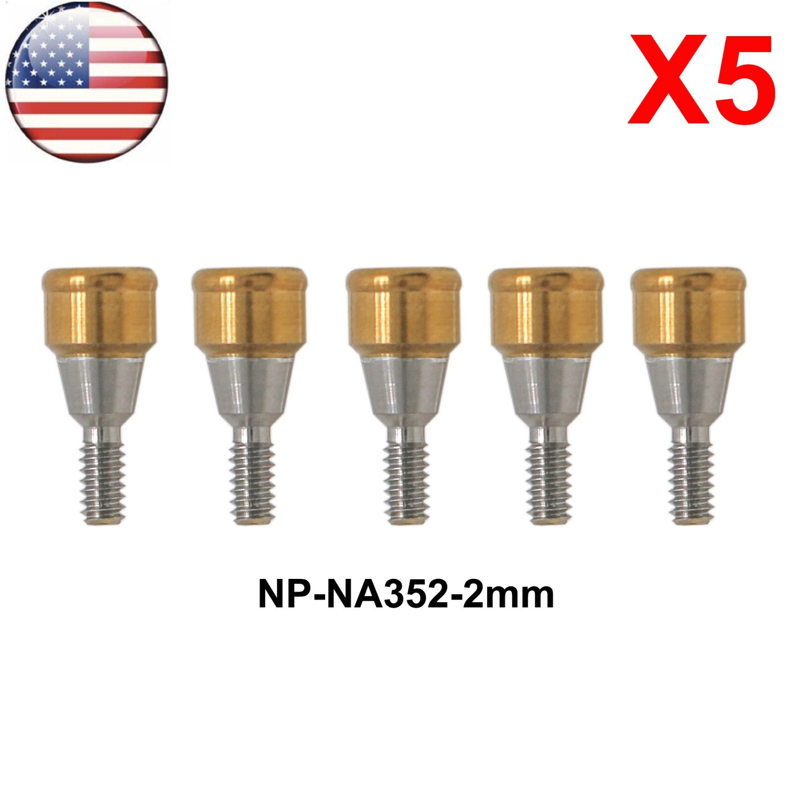 US Fits Nobel Biocare lmpalnts Locator Overdenture Abutment NP 1-5mm Removable
