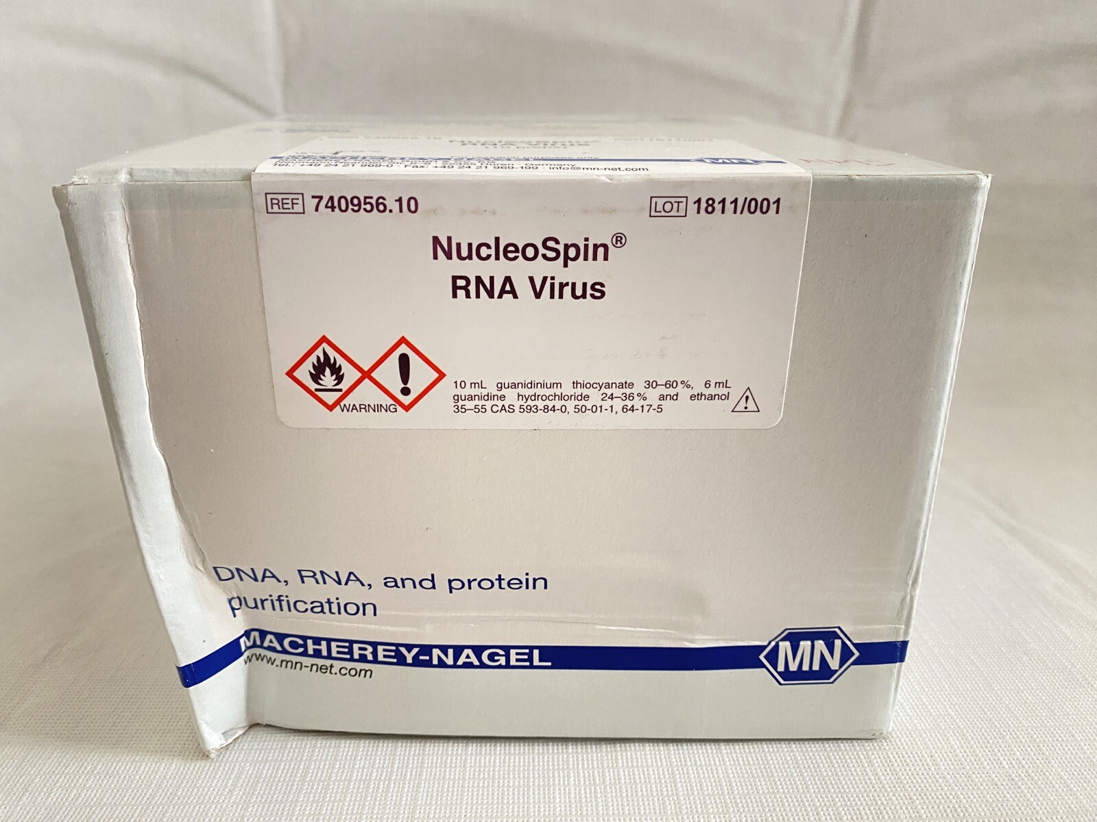 MACHEREY-NAGEL NucleoSpin RNA Virus 10-Preps 740956.10