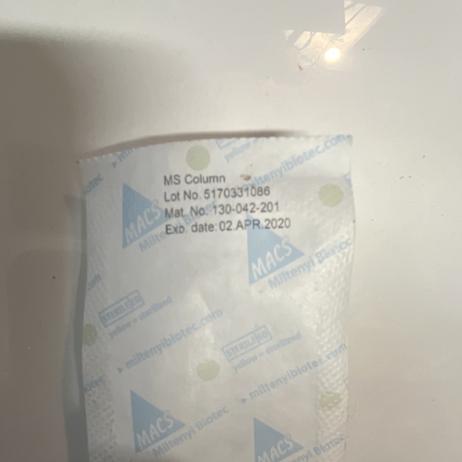 Miltenyi Biotec MS Column 130-042-201 Medical Laboratory Physical Laboratory