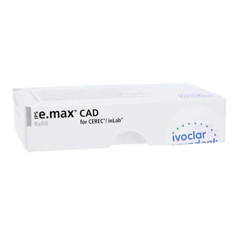 Ivoclar Vivadent 626382 IPS e.max CAD inLab CEREC Blocks LT D2 I12 5/Pk