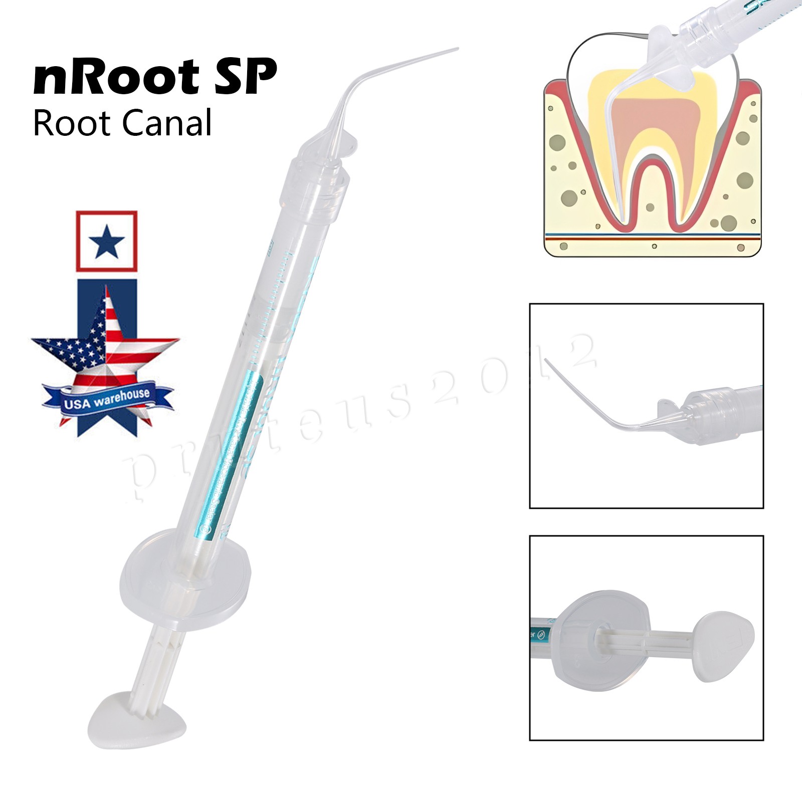 1g SP Dental Injectable Root Canal Bioceramic Sealer Endodontic Sealing Filling
