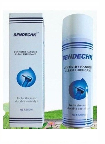 BENDECHK Clean Lubricant Handpiece Spray 550mL for KAVO, MIDWEST, NSK W/ NOZZLE