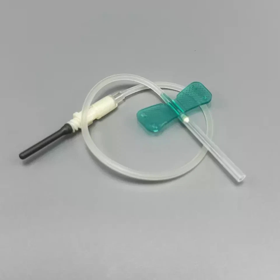 New 50Pcs Disposable Safety Blood Collection Tips with Wing Individually Wrapped