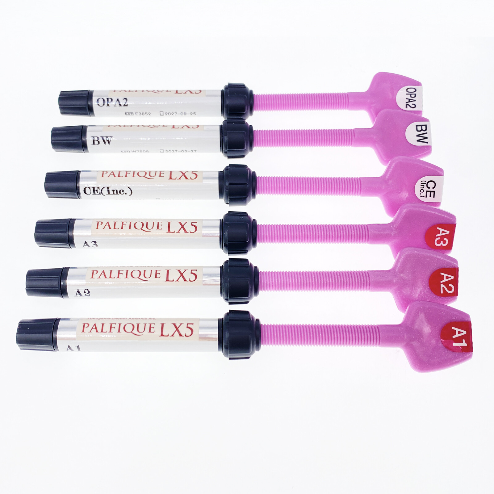 Palfique Tokuyama LX5 Resin Based/Dentex Dental Cure Light Restorative Composite