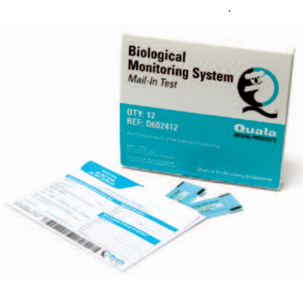 Quala Q602452 Biological Monitoring System Value Mail-In Test Strips 52/Pk