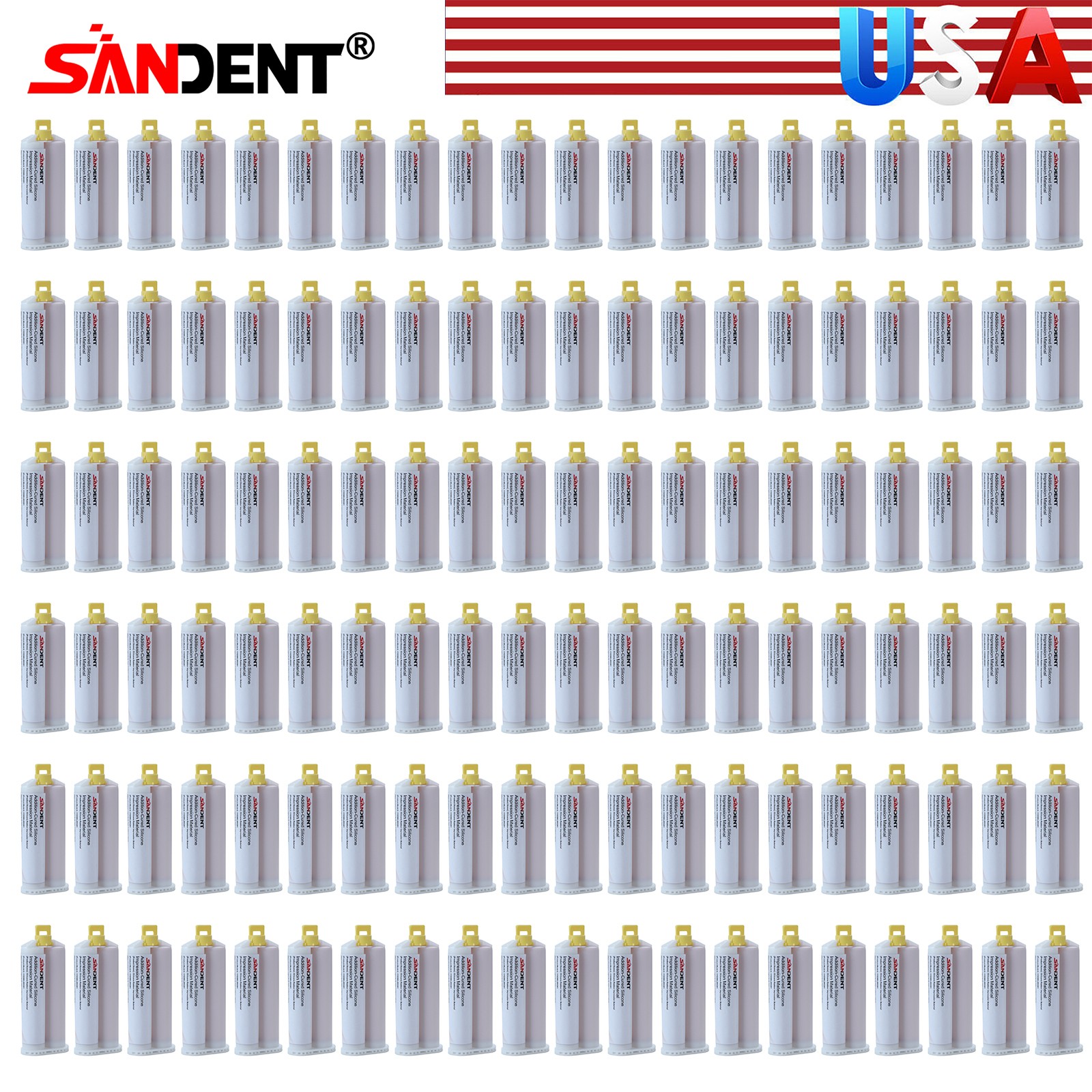 120 Light Body Regular Set Dental Vinyl Polysiloxane Impression Material VPS PVS