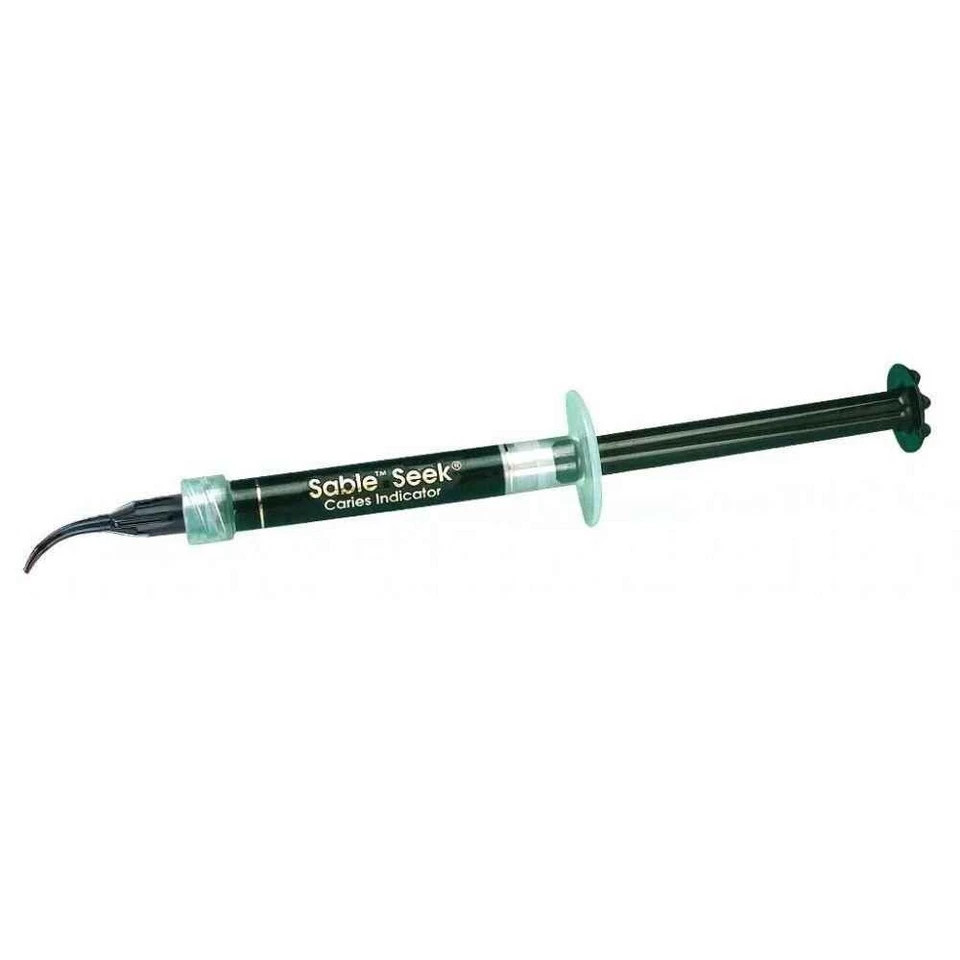 Sable Seek Caries Detector Dye Indicator Dentin Green Color 1.2ml (Fast Ship)