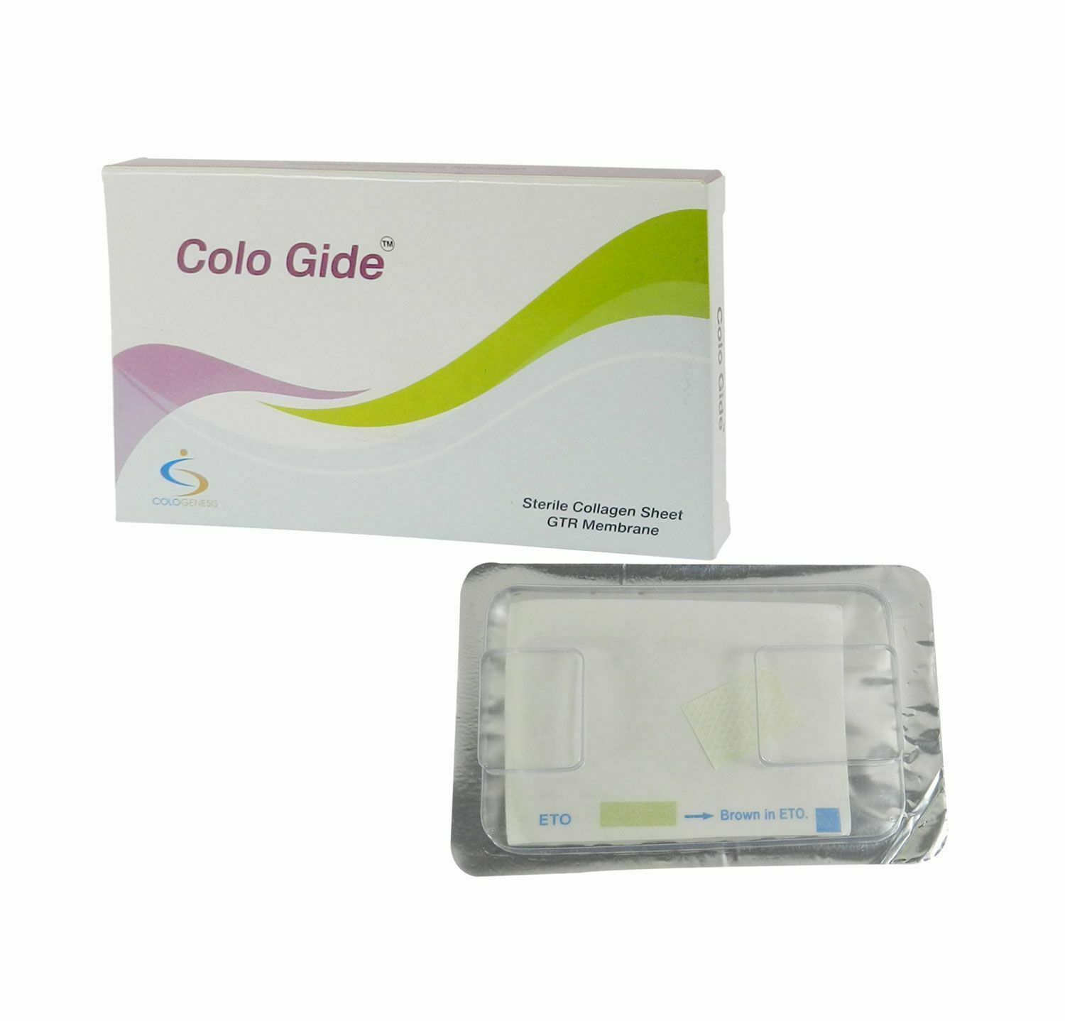 3 Pack of New Colo Gide Sterile Collagen Sheet GTR Membrane 15x20mm (Fast Ship)