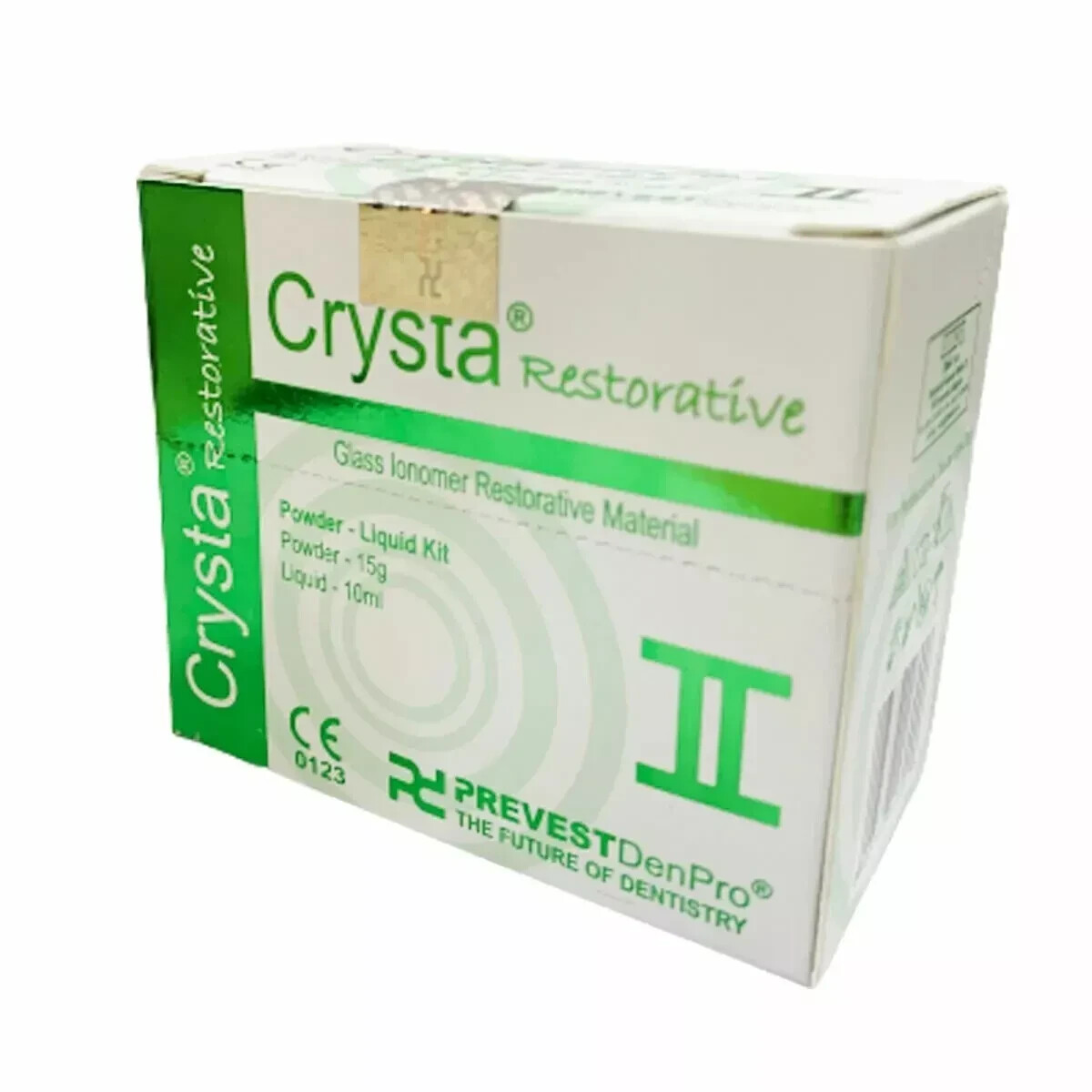 Prevest Denpro Crysta 2 Permanent White Teeth Tooth Filling Kit Repairs Dental T