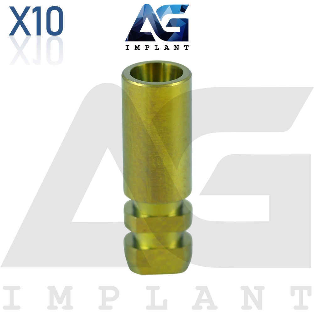 10 Analog Titanium Compaible With Neodent® GM Prosthetic System Lab Replica