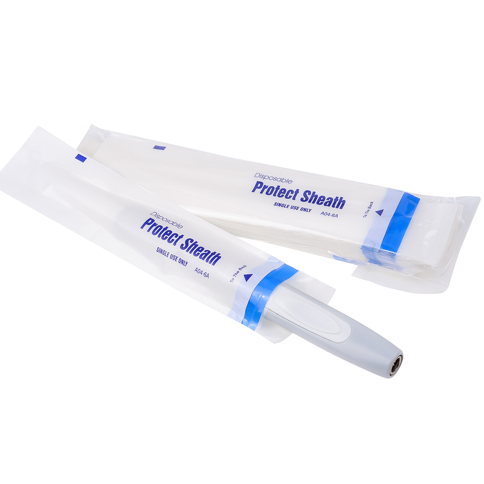 A04-6A Dental Disposable Intraoral Camera Sheath Endoscope Protect Cover 500Pcs