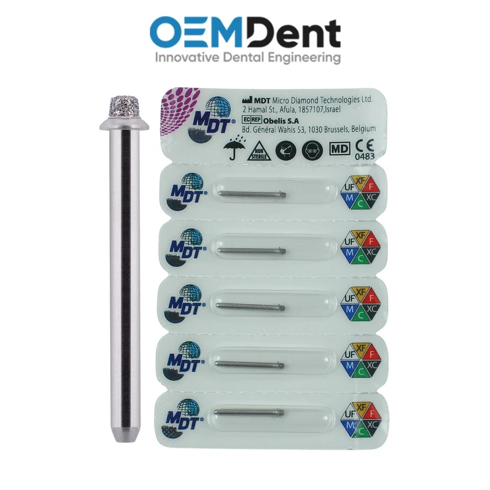 MDT FG Diamond Burs Depth Marker, Occlusal Reduction, Dental Prep