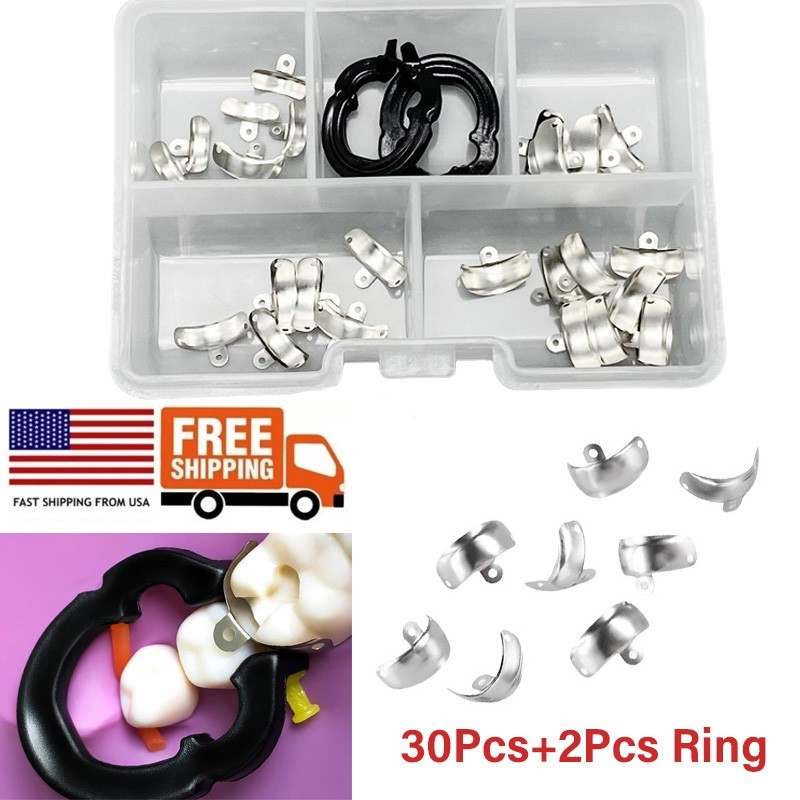 Dental Matrix Bands Garrison Palodent V3 System With Sectional Matrice Ring