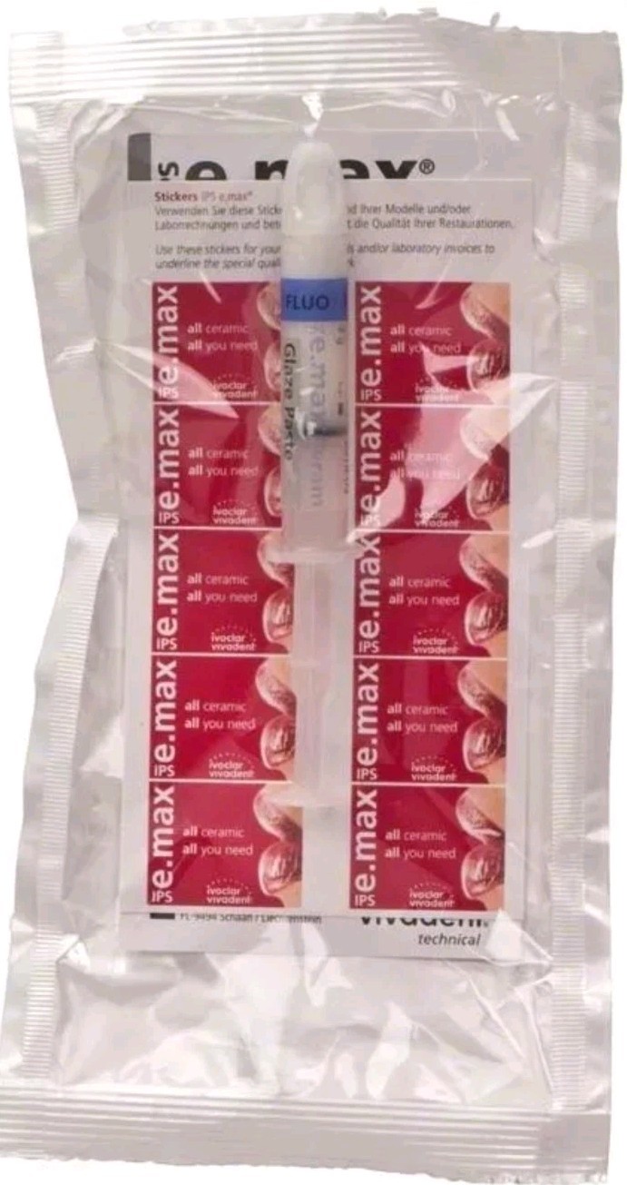 Dental IPS E.MAX Ceram / FLUO GLAZE PASTE 3G Refill