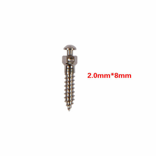 10pcs Dental Orthodontic Mini Implants Screw Titanium Alloy Screws 1.4/1.6/2.0mm