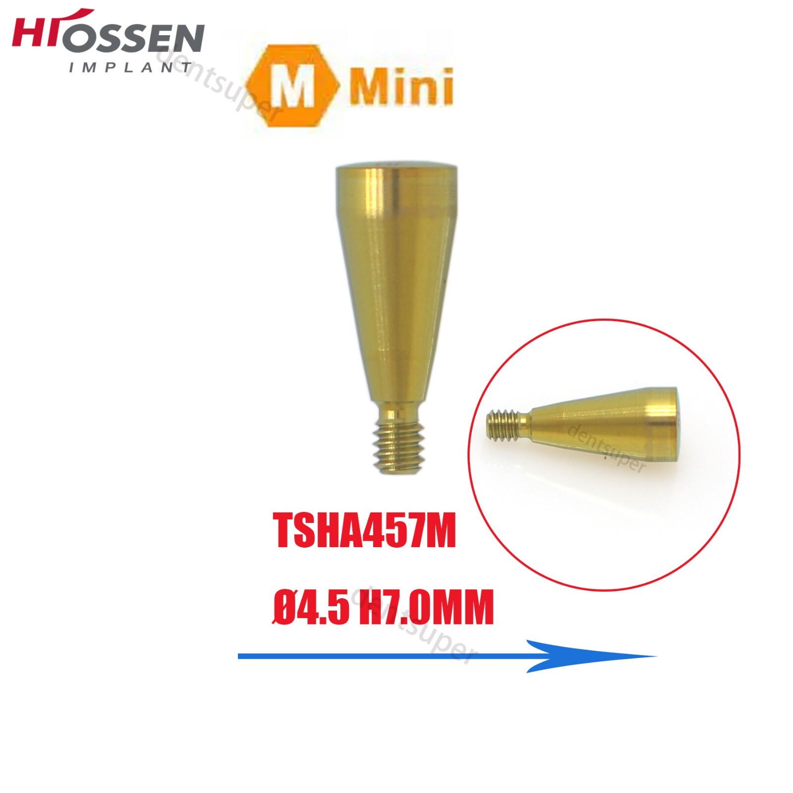 US Dental Healing Abutment Cap Driver Mini Regular Platform Fit Osstem & Hiossen
