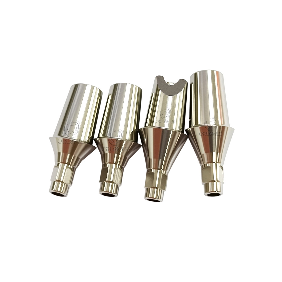 10 pcs Anatomic Cemented Straight Abutment fits to ITI Straumann RC NC
