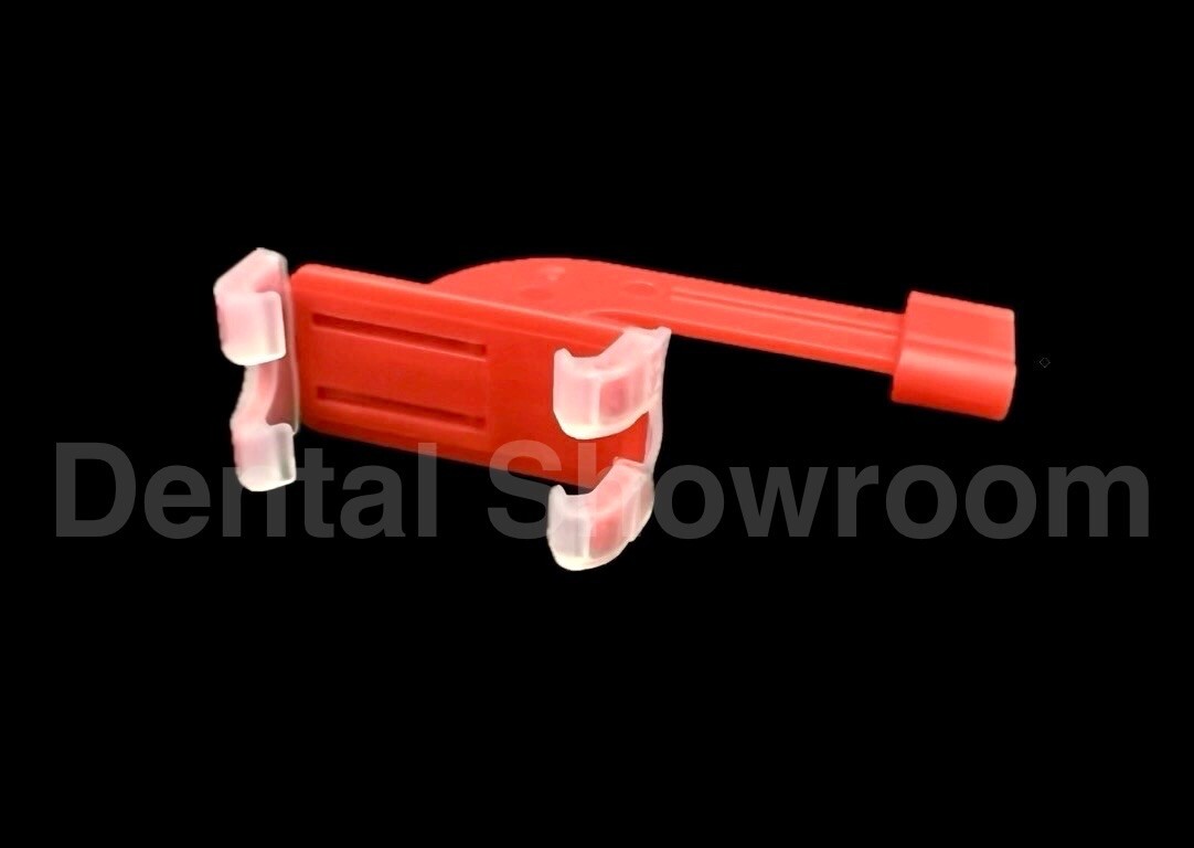 Autoclavable Universal Sensor Holder Bitewing Bite Block Horizontal Red 2/pk