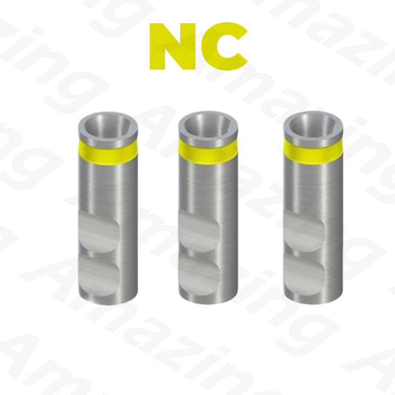 10Pcs Dental Analog Replica Platform Bone Tissue Level Fits Straumann ITI NC