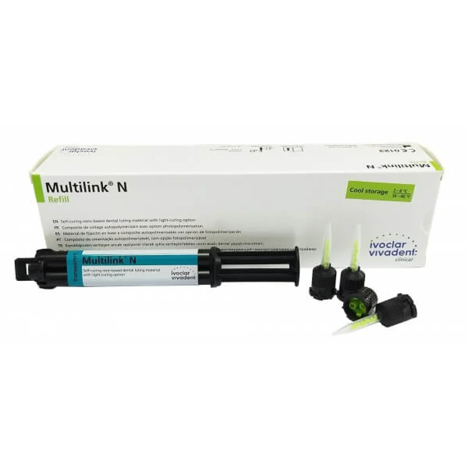 Ivoclar Vivadent Multilink N Refills Universal Luting Composite 6g Free II Ship