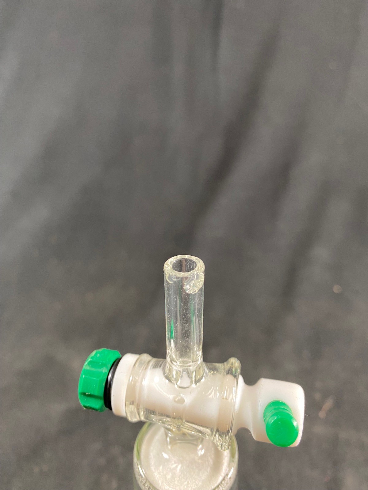 CHEMGLASS Glass 50mL GL-25 Coarse Frit Solid Phase Peptide Synthesis Vessel