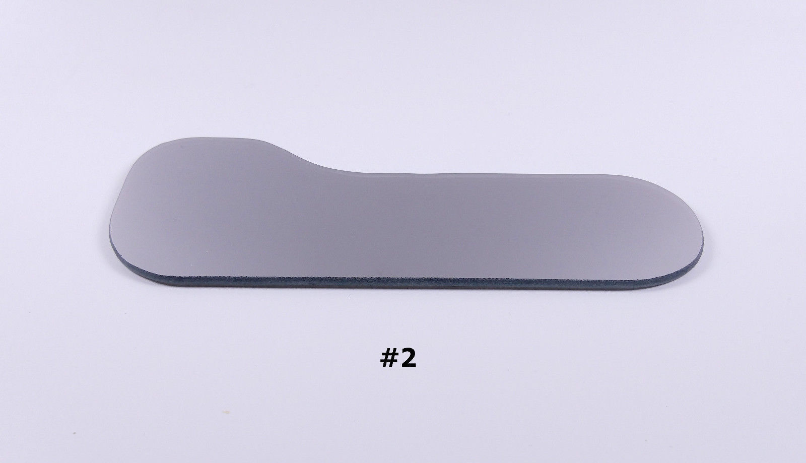2Pieces Dental Mirror Orthodontic Photo Intra Oral Mirrors Glass Reflector 2side