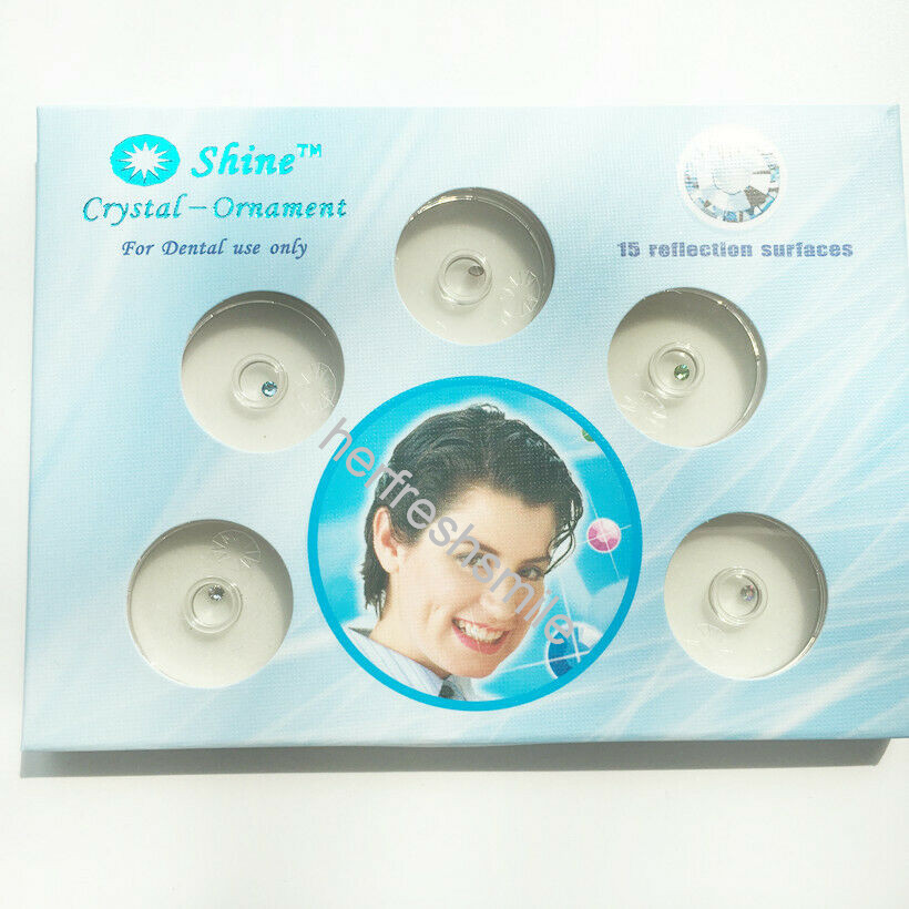 5Pcs/Box Dental Crystal Tooth Ornaments Tooth Gems Teeth Jewelry Gem Hot Sale