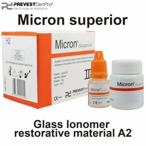 Dental Radiopaque Glass Ionomer Filling Material Micron Superior LONG EXPIRY