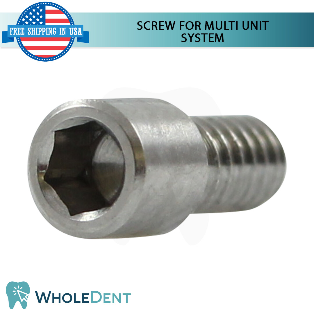 Angulated Abutment Multi Unit 45° Titanium Sleeve Set Dental Implant Int Hex
