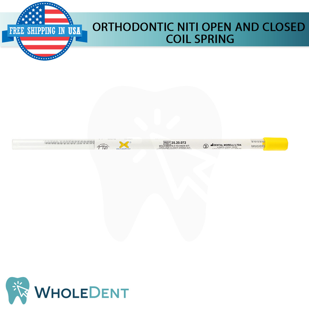 Orthodontic Dental NiTi Open Closed Coil Spring 178mm X3 Sticks .010″X.040″