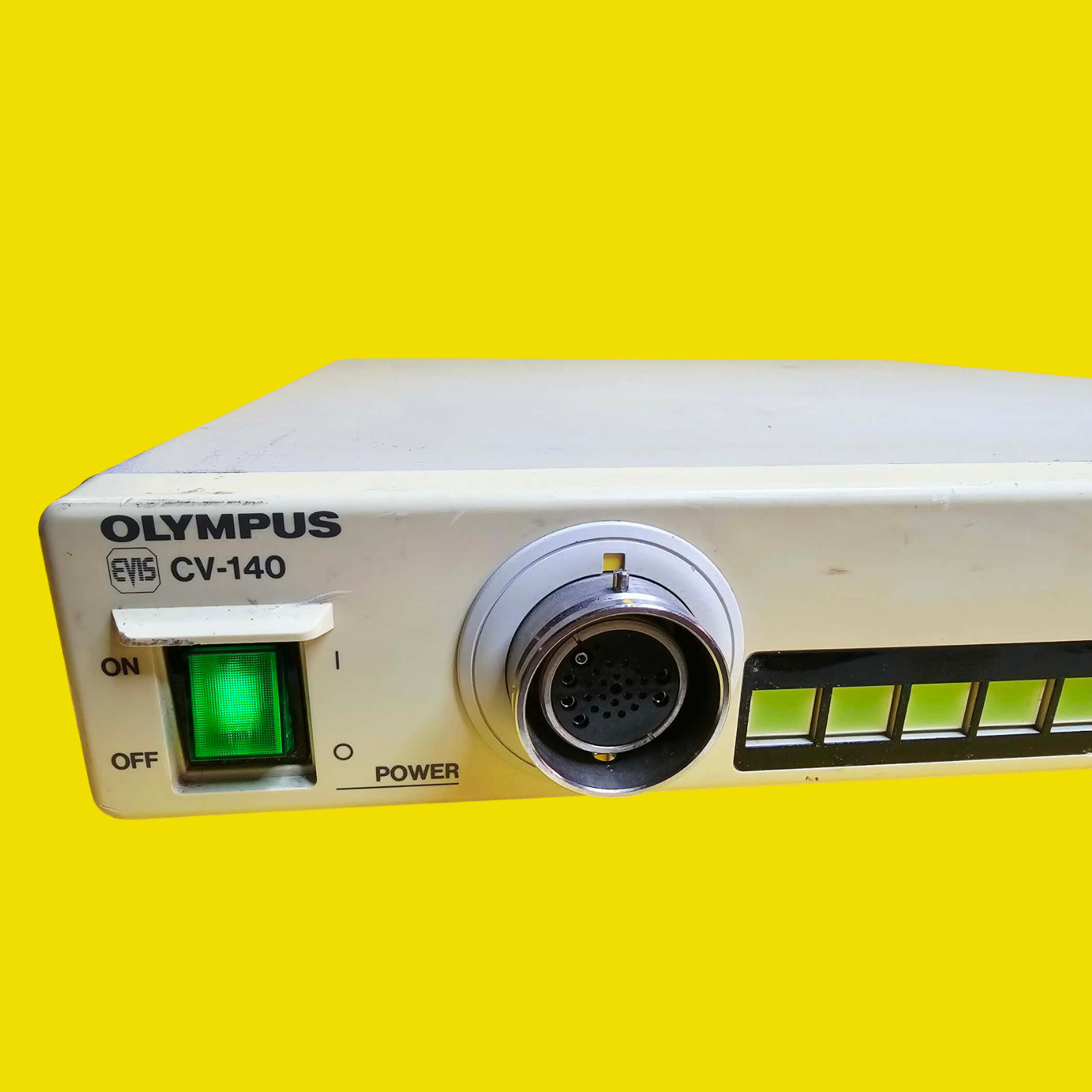 ⚡UNTESTED BUT POWER ON⚡OLYMPUS CV-140 VIDEO SYSTEM CENTER ENDOSCOPIC PROCESSOR^^