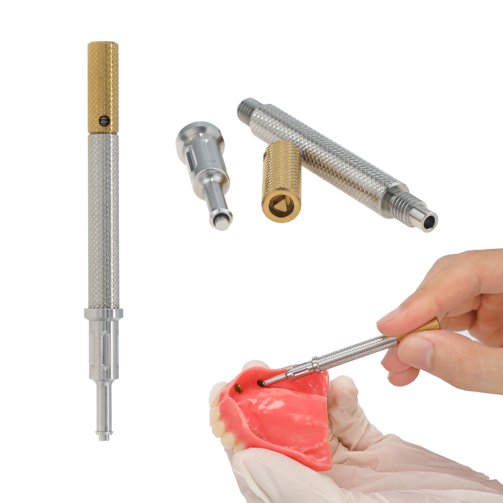 US Dental Locator Core Tool 3-in-1 Insertion Removal Driver Zest Locator Legacy
