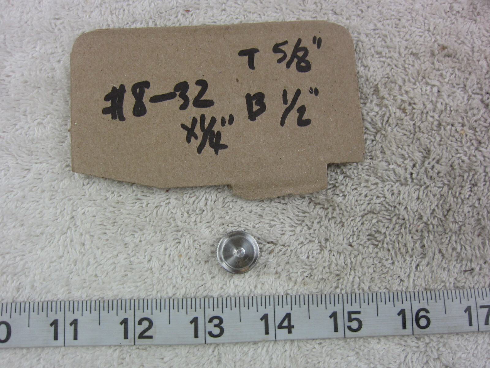 Whipmix 8526 8564 Teledyne Hanau 165-62 Dental Thumb Screw, Used