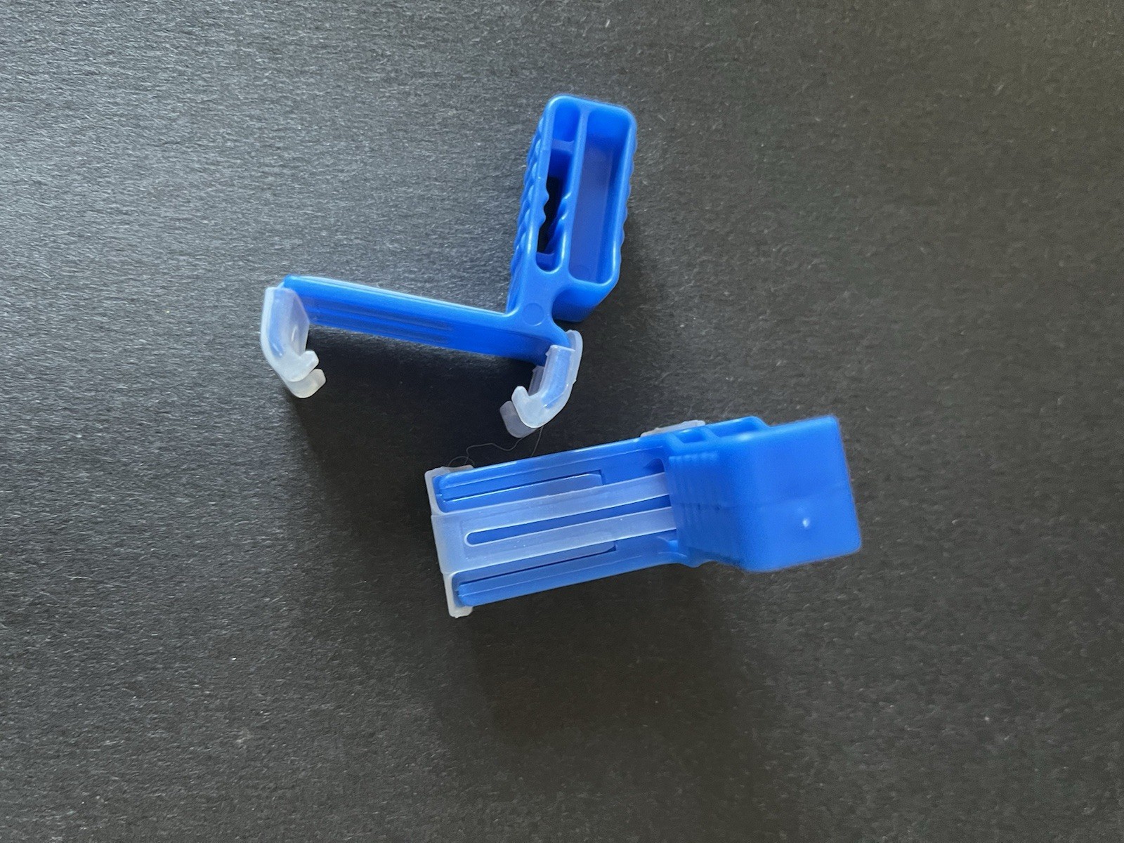 2/pk XRay Universal Sensor Holder Blue For Anterior Periapical Digital X-rays