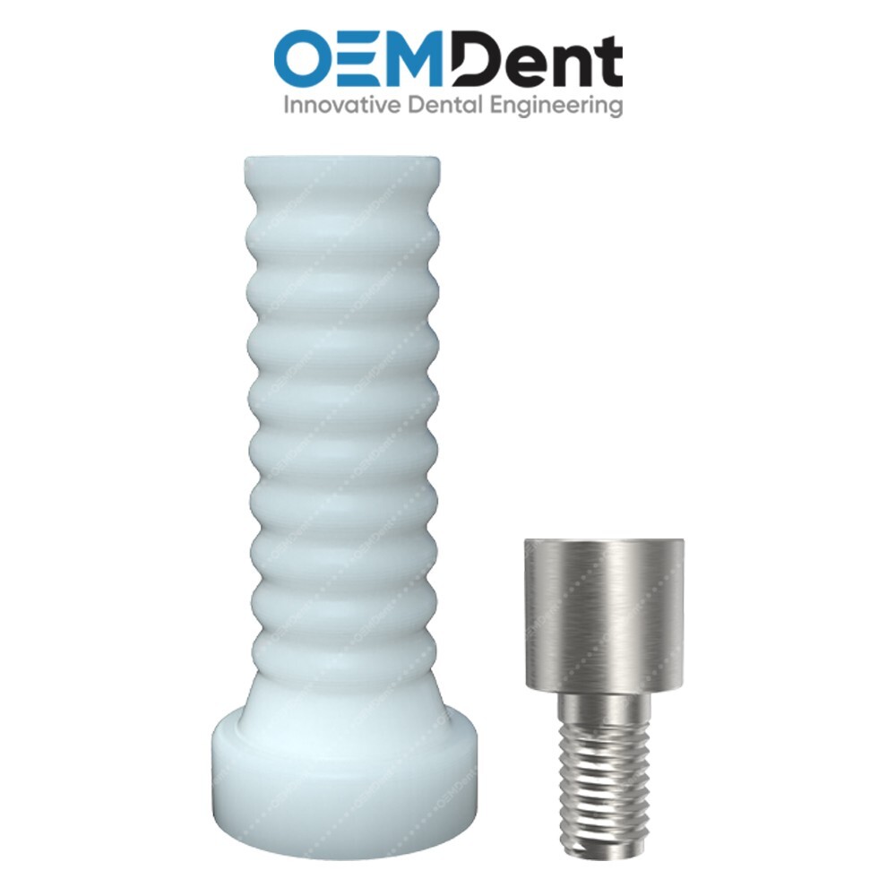Straight Multi Unit 1.4 Abutment Plastic Sleeve Set Alfa Gate® Compatible Dental