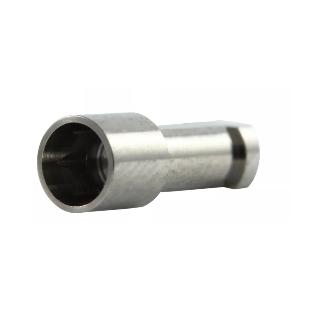 5x Dental Fixture Analog SS Ø4.3mm Conical Connection Hex 2.65mm RP N0bel Active