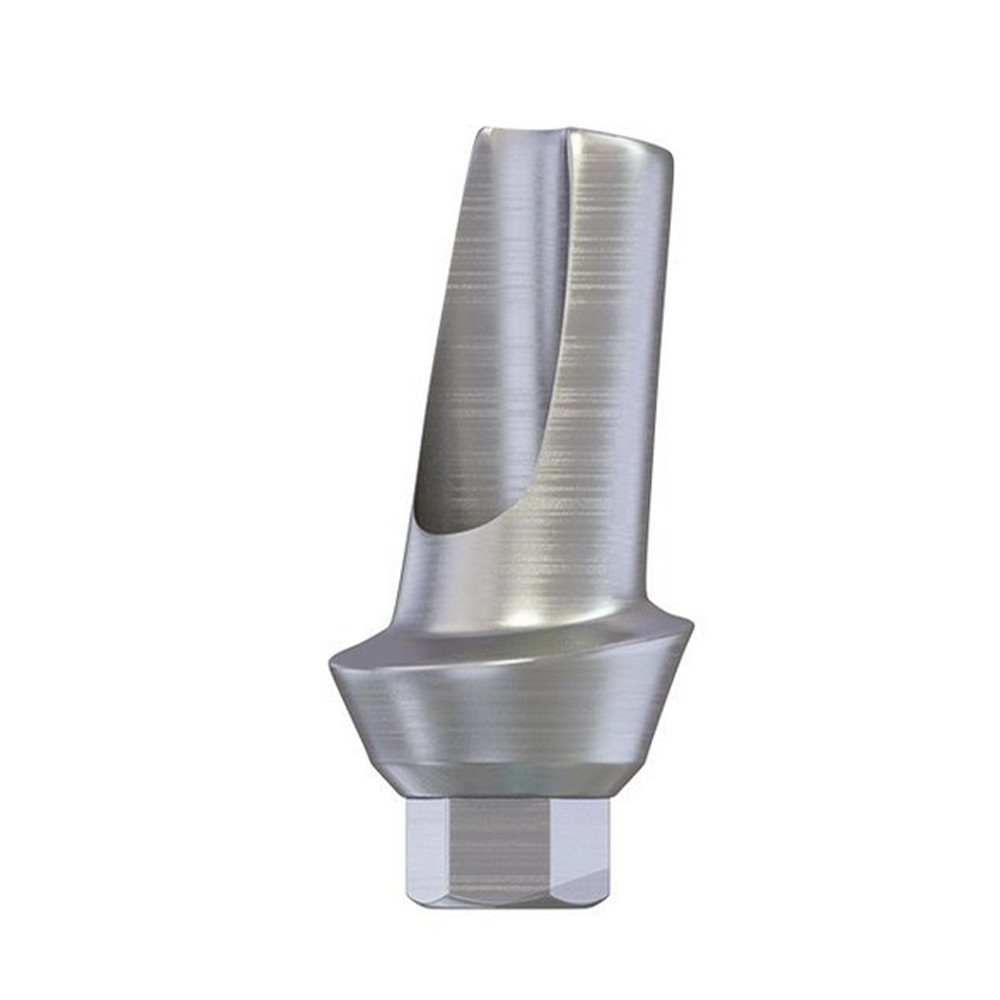 5x Dental Impl ant Anatomic Angulated 15° Abut ment Internal Hex 2.42mm Screw