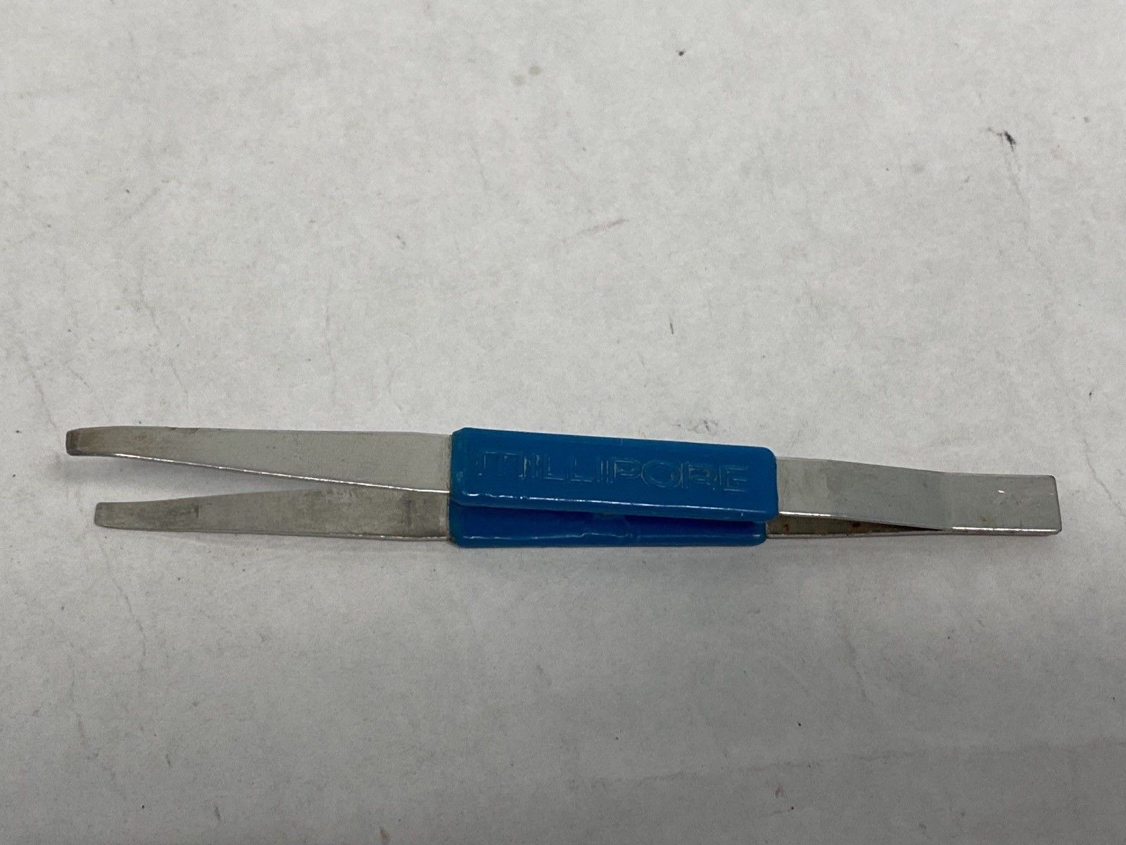 Used Mixed Lot of (7) Laboratory Tweezers, Forceps And Scissors