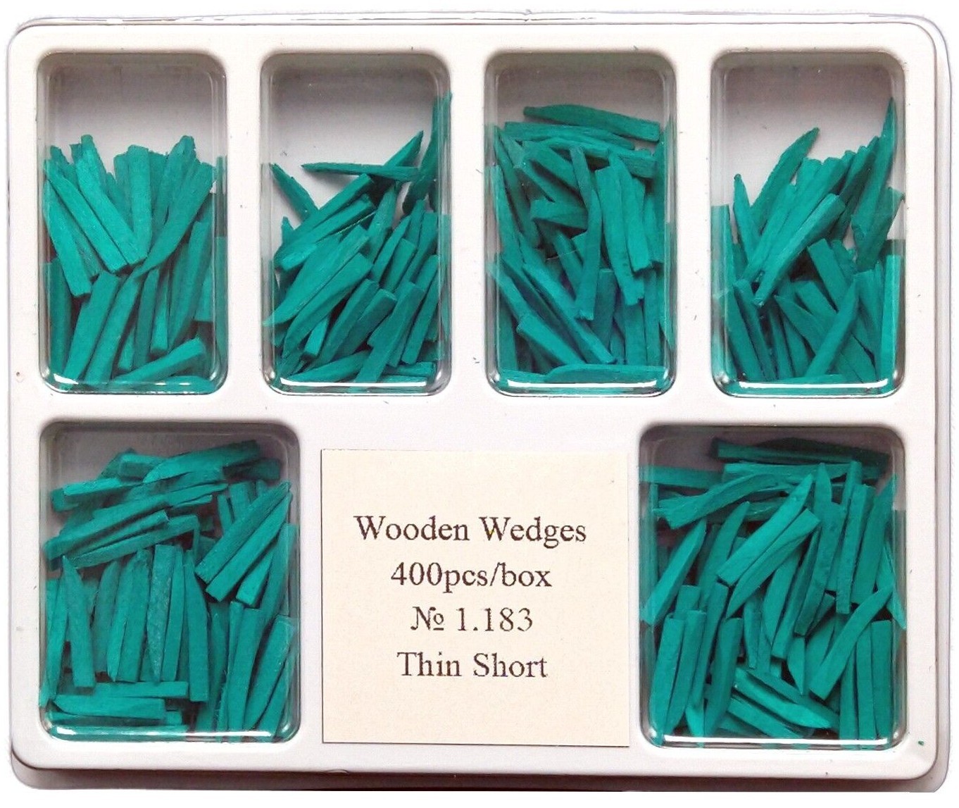 Premier Sycamore type Dental Anatomical Wooden Wedges 400/Bx All sizes – Redland