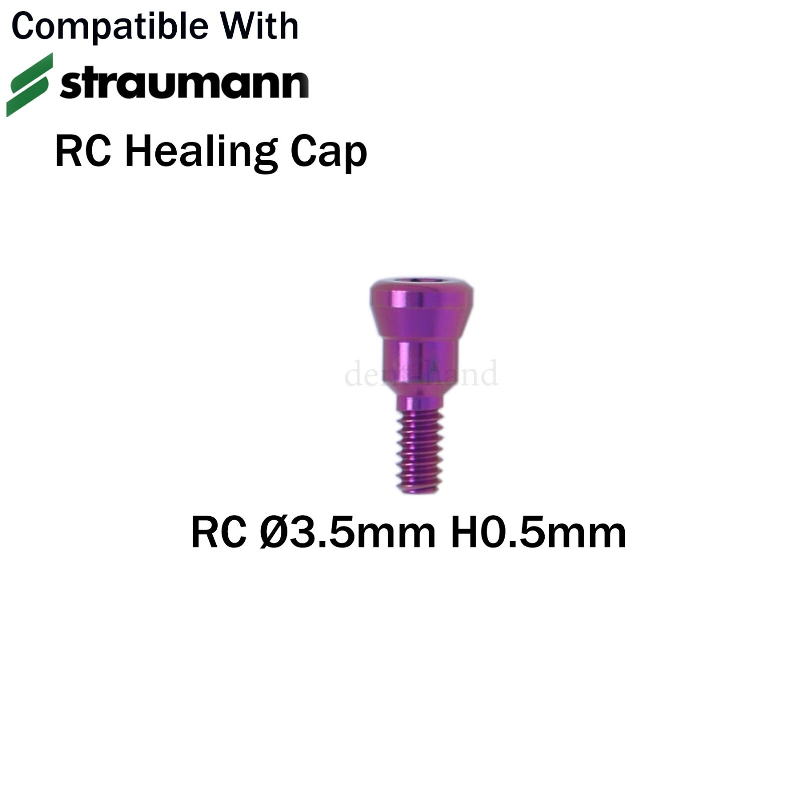 RC Dental Healing Abutment Caps Cover Screw Fit ITI Straumann BL/BLT Implant Sys
