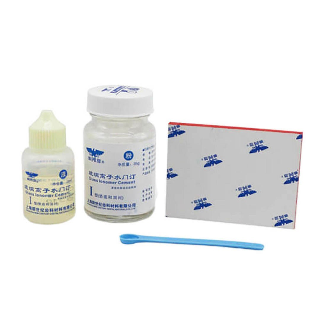 Glass Lonomer Cement Color 2# Tyle I Base and Lining 35g Power+20ml Liquid