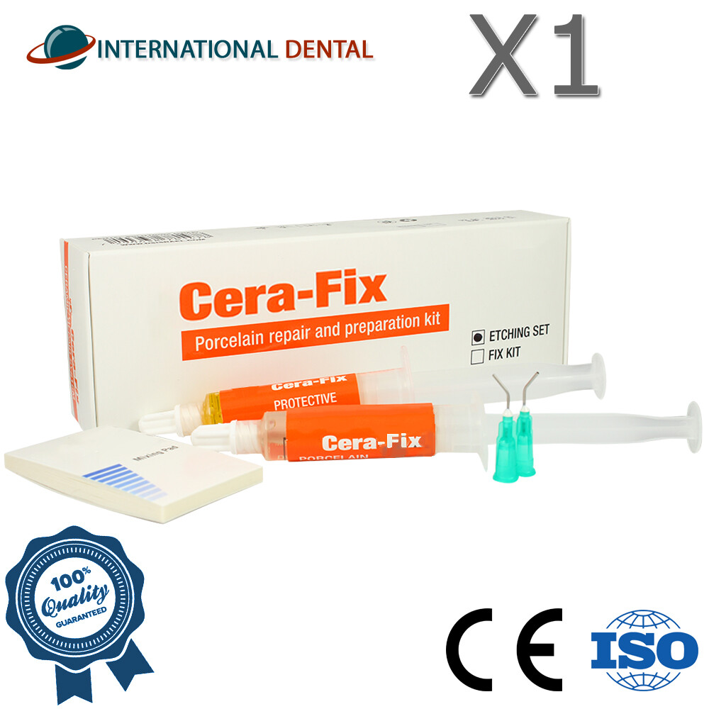 Dental Restoration Porcelain Repair For Etching And Protecting Gel 2 Syringes