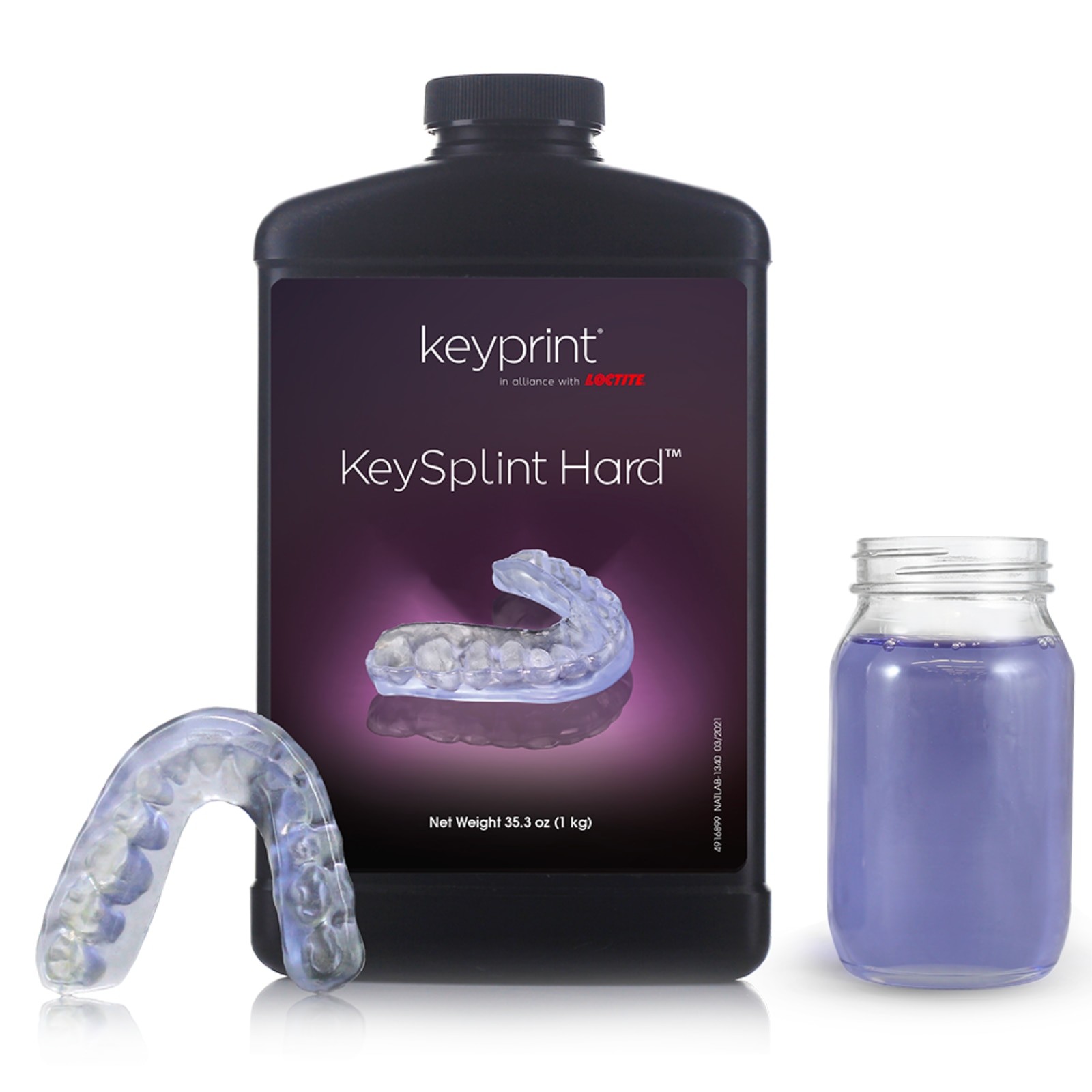 Keystone 4220004 KeySplint Splint & Nightguard Material Hard 1Kg