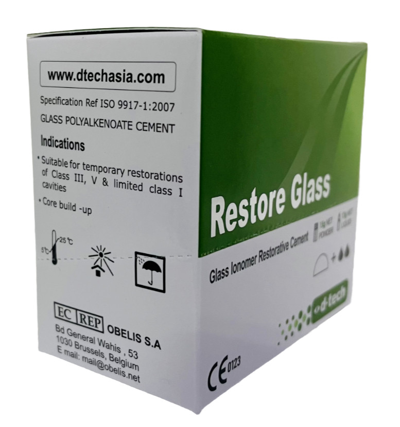D Tech Restore Glass Ionomer Restorative Dental Cement Fast Ship