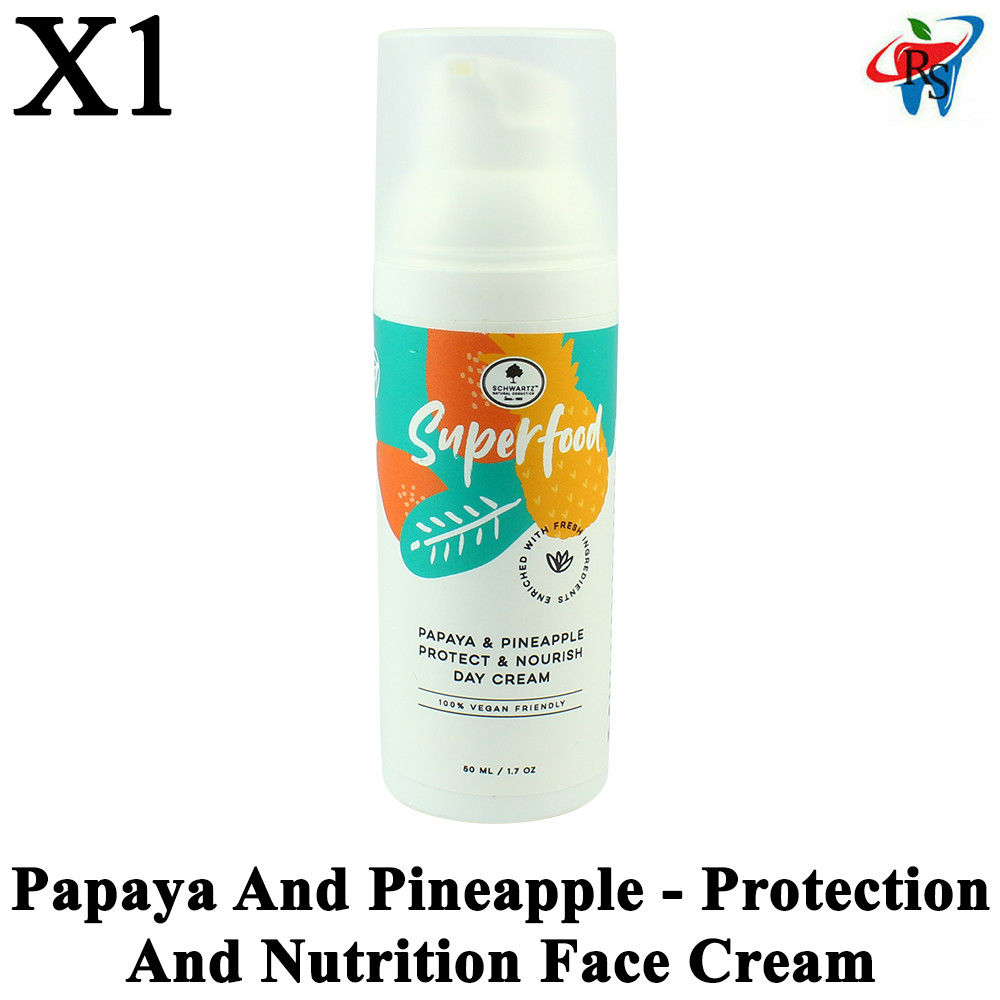 1pcs Papaya And Pineapple Protection And Nutrition Face Cream Hypoallergenic