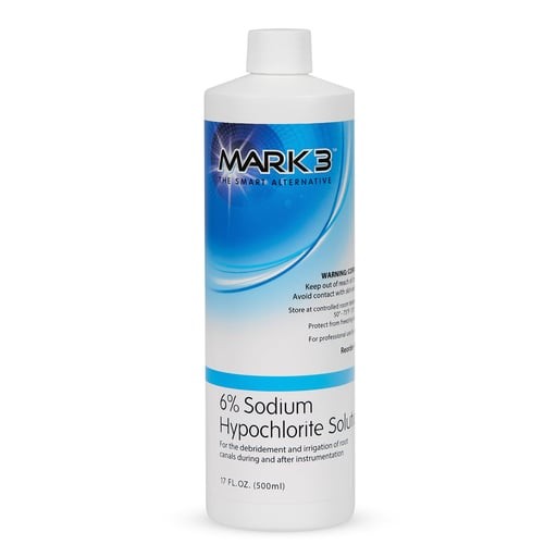 Mark3 5974 Sodium Hypochlorite Endodontic Solution 6% 17oz Bottle