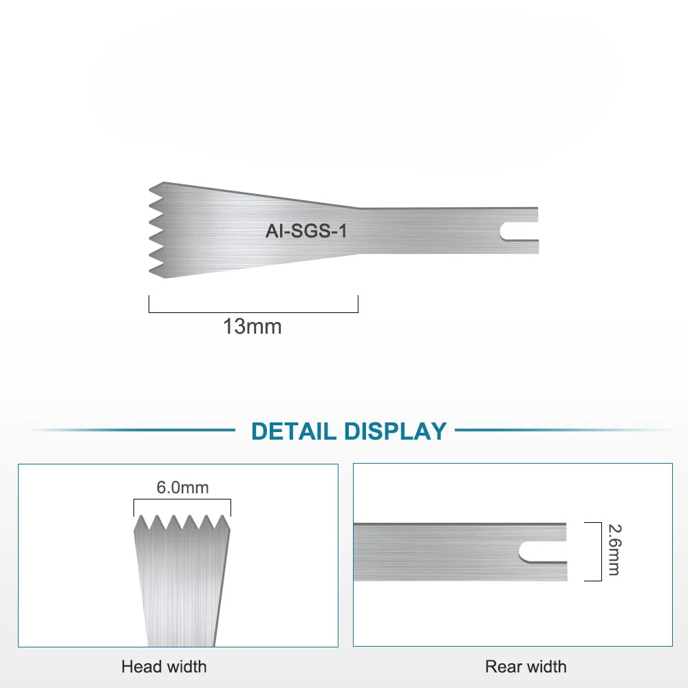 Dental Handpiece Saw Blades Y Shape Bone Cutting Cut Micro Saw 6mm+10mm Implant