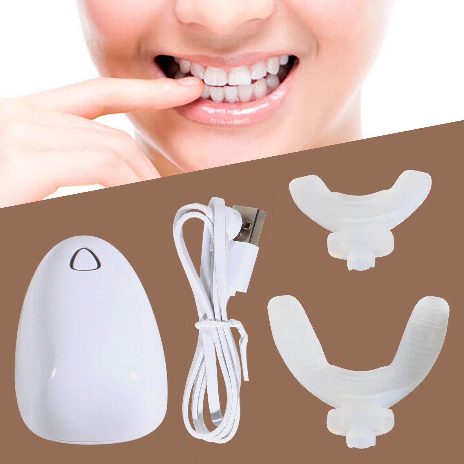 Dental Orthodontic Accelerator Teeth Massager Vibrator & 2 Brackets Tool Kit