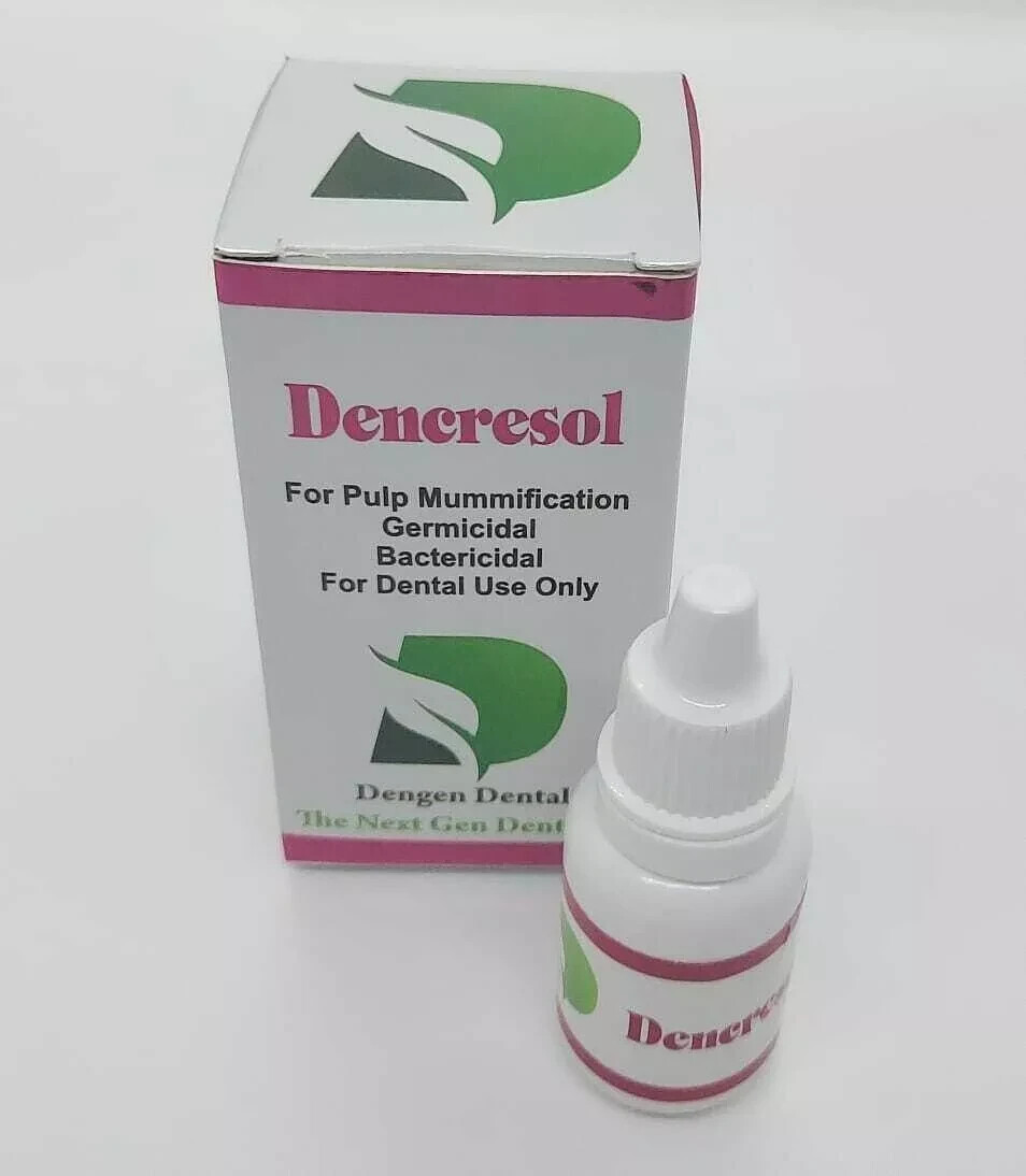 Dengen Dencresol Formocresol Dental Root Canal Pediatrics Pulp Devitalizer