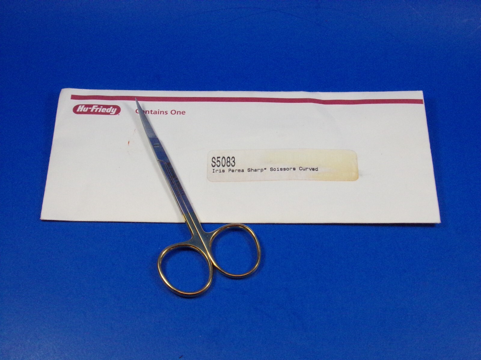 Dental Curved Iris Perma Sharp Scissor S5083 HU FRIEDY